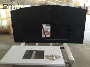 black quartz countertops cost