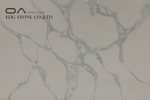 Marble Pattern Calacatta Quartz Stone Surface