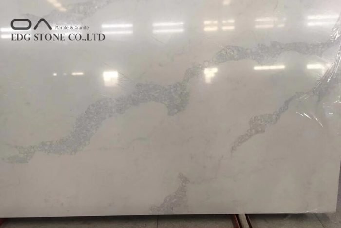 White Calacatta Quartz Big Slabs