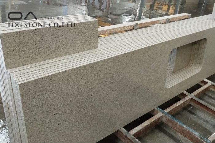 manufactured stone kitchen countertops