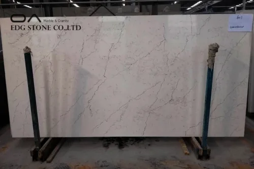 Carrara quartz stone slabs