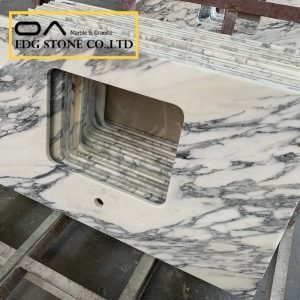 marble effect composite worktop