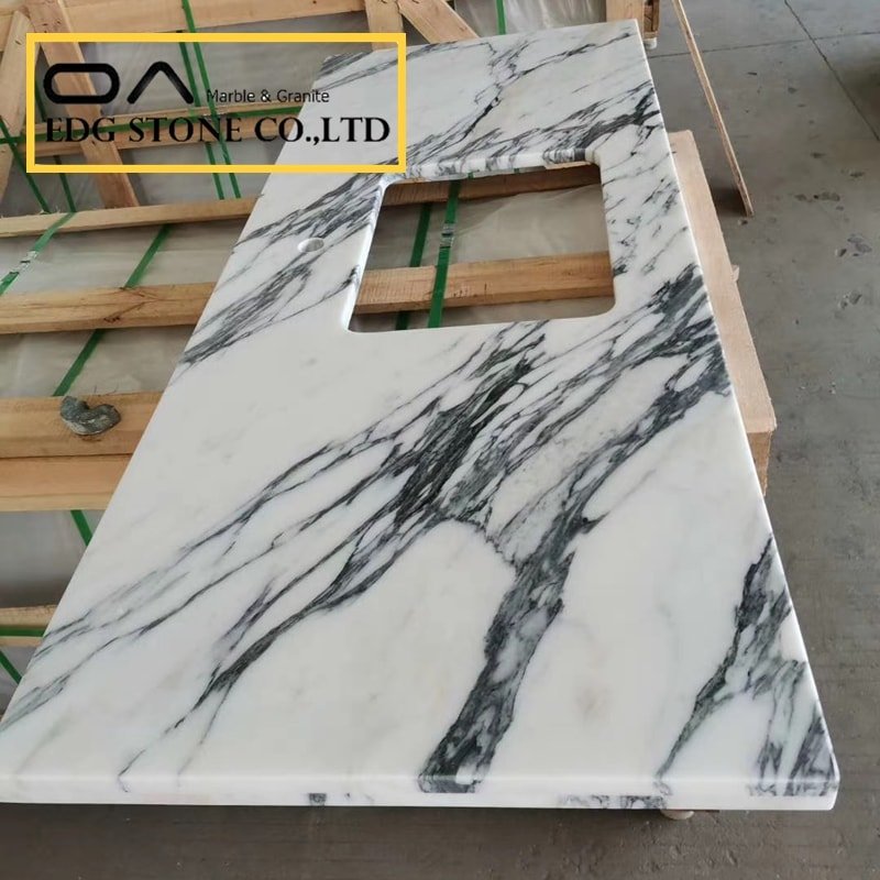 marble style composite worktop