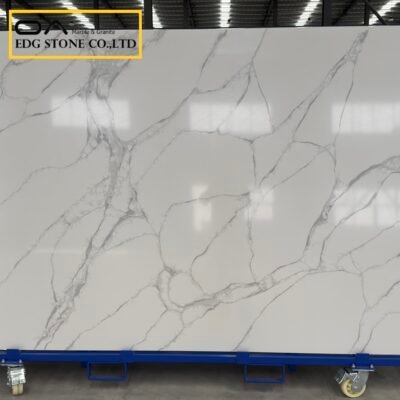 calacatta quartz slab size