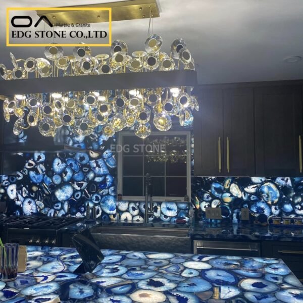 Blue Agate Stone Countertops