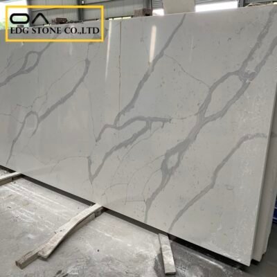 Good Quality Calacatta White Gold Color Quartz Countertop